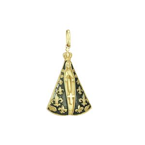 Pingente em Ouro 18K N. Sra. Aparecida - AU1124