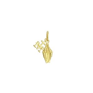 Pingente em Ouro 18K Ave Maria - AU1771