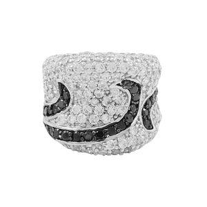 Anel em Prata 925 com Zircônias - AN0122