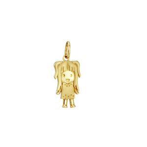 Pingente em Ouro 18K Menina - AU2099