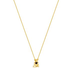 Gargantilha Ouro 18K Menina com Rubis - AU2556