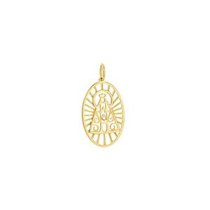 Pingente em Ouro 18K Nsa. Sra. Aparecida - AU2969