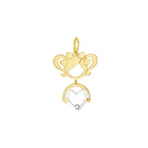 Pingente em Ouro 18K Menina - AU2971