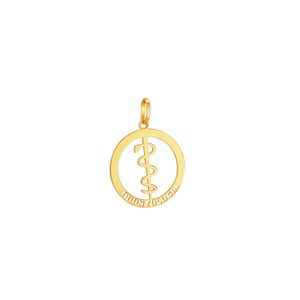 Pingente em Ouro 18k de Formatura Odontologia - AU3132