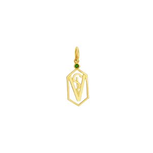 Pingente em Ouro 18k de Formatura Veterinária - AU3139