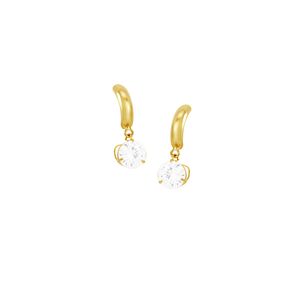 Brinco em Ouro 18K com Zircônia - AU3247