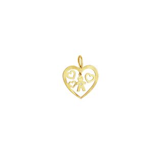 Pingente em Ouro 18K Menino com Diamante - AU3305