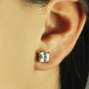 Brinco Ouro 18K Zircônia - AU1685