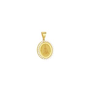 Pingente em Ouro 18K N. Sra. Aparecida - AU3388