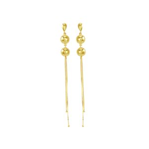 Brinco em Ouro 18K Bola de 7MM - AU3409