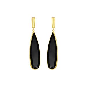 Brinco em Ouro 18K com Zircônia Negra - AU3413