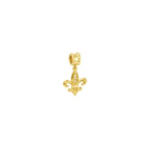 Pingente em Ouro 18K Flor de Lis Linha Hair - AU1825