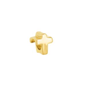 Pingente em Ouro 18K Cruz Linha Hair - AU1832