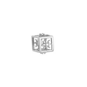 Pingente em Ouro 18K Separador com Estrela Linha Hair - AU1852