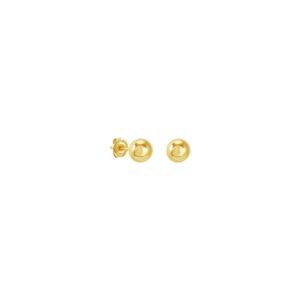 Brinco em Ouro 18K Bola 6MM - AU3455