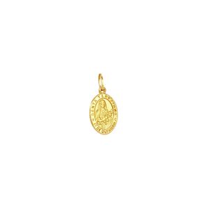 Pingente em Ouro 18k Santa Terezinha - AU3540