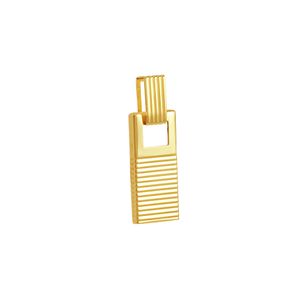 Pingente em Ouro 18k Placa - AU3565
