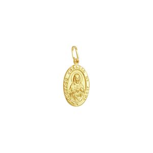 Pingente em Ouro 18k Coração de Jesus - AU3627