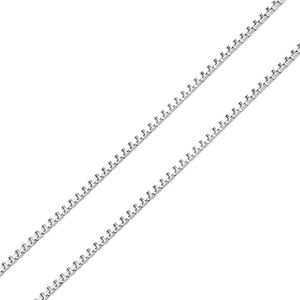 Corrente em Ouro Branco 18K Veneziana 0,8MM - AU4425