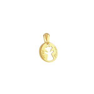 Pingente em Ouro 18K Minha Princesa com Madrepérola - AU1577