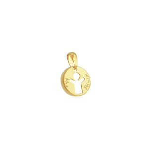 Pingente em Ouro 18K Meu Príncipe com Madrepérola - AU1578