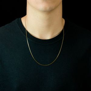 Corrente em Ouro 18K Piastrine 50CM - AU4278