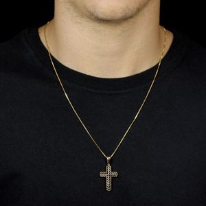 Pingente em Ouro 18K Cruz - AU3383