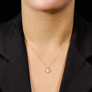 Gargantilha Ouro 18K Menino com Diamantes - AU1814