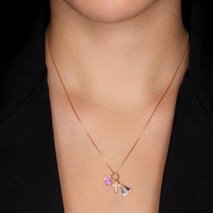 Pingente em Ouro 18K N. sra. Aparecida - AU3251