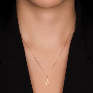 Pingente em Ouro 18k Menino Vazado - AU3661