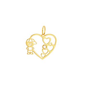 Pingente em Ouro 18K Menino - AU1691