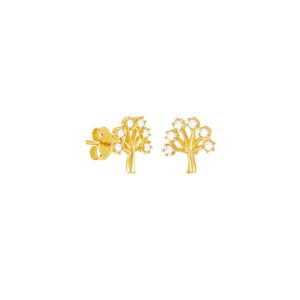 Brinco em Ouro 18K Árvore da Vida - AU4853