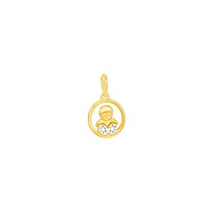Pingente em Ouro 18K Filho com Diamantes - AU4965
