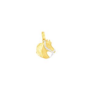 Pingente em Ouro 18K Cavalo com Frisos - AU5027
