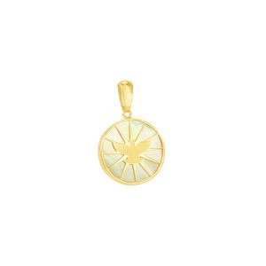 Pingente em Ouro 18K Medalha Divino - AU5034