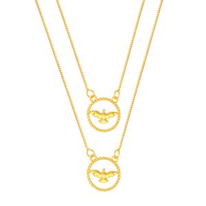 Escapulário em Ouro 18K Divino - AU5410