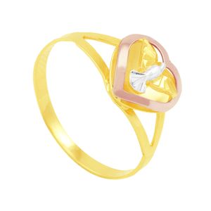 Anel em Ouro 18K Corações - AU5757