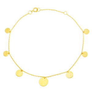Pulseira em Ouro 18K Círculos - AU5067