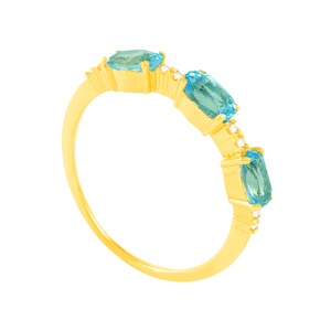 Anel em Ouro 18K Topázio - AU6224