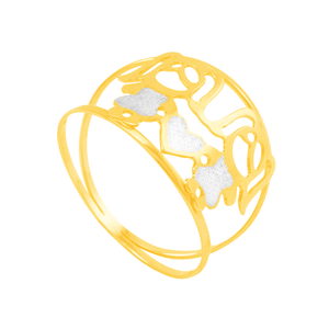 Anel em Ouro 18K Filhas Meninas - AU4467