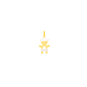 Pingente em Ouro 18K Menino - AU5517