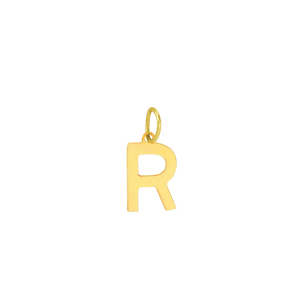 Pingente em Ouro 18K Letra R - AU5657