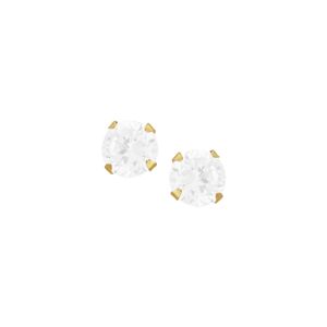 Brinco em Ouro 18K com Zircônia 4MM - AU3266