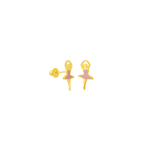 Brinco em Ouro 18K Bailarina - AU5911