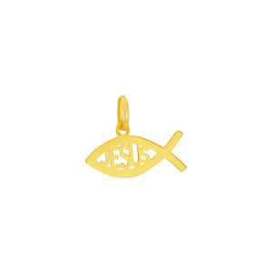 Pingente em Ouro 18K Peixe Ichthys - AU5931
