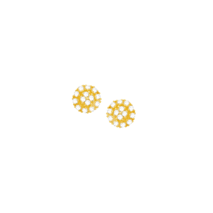 Brinco em Ouro 18K Chuveiro de Zircônia - AU6015