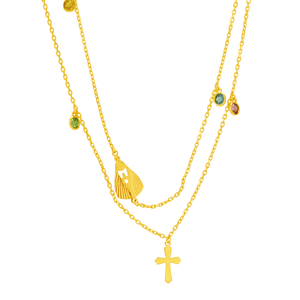 Colar em Ouro 18K Amuletos - AU6039