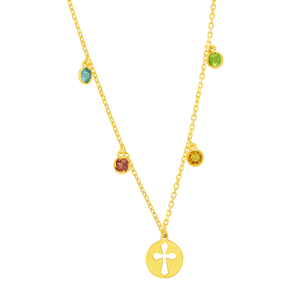Colar em Ouro 18K Amuleto - AU6051