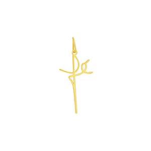 Pingente em Ouro 18K FÉ - AU6099