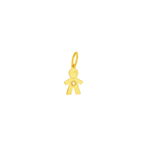 Pingente em Ouro 18K Menino - AU6102